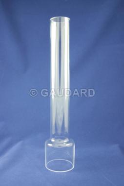 verre neuf de lampe à pétrole base Ø 52,5 mm réf NC4 Kosmos 14 